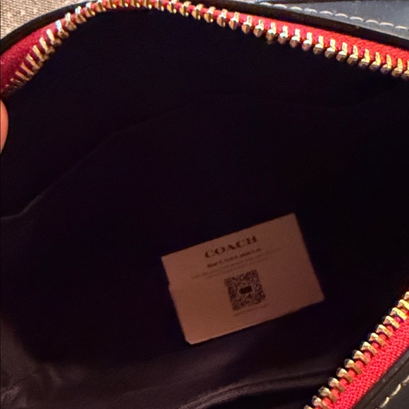 Coach Denim Blue Signature Camera Crossbody Bag - Picture 5 of 6